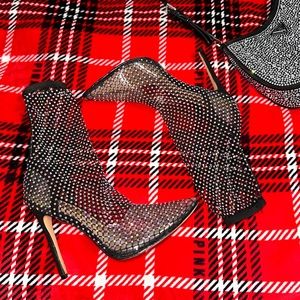 Bedazzled Stiletto booties